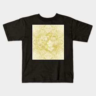 Secret garden in gold Kids T-Shirt